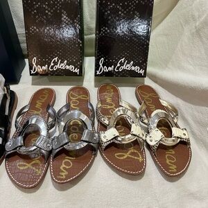 Two pair of sandals by Sam Edelman - Get both for $20
